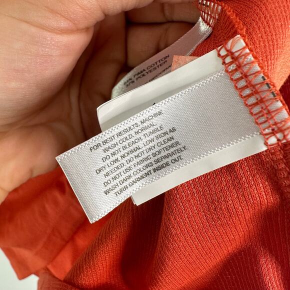 Cutter & Buck Orange Polo Top - Picture 11 of 11